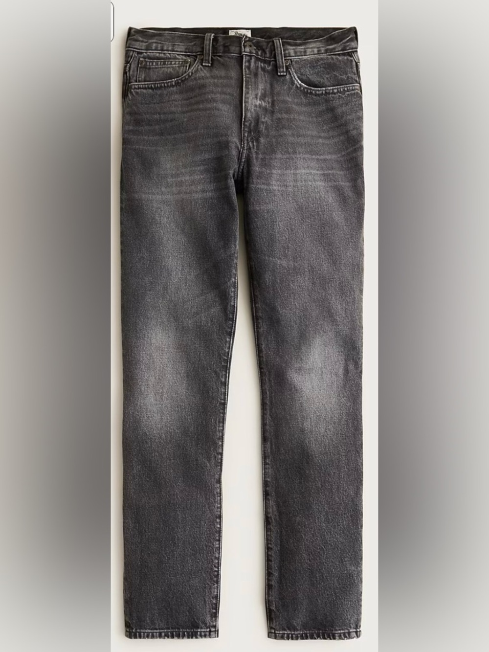 J.Crew 770 Straight Jeans Mens 29x30 Black Slim Straight Stretch Denim